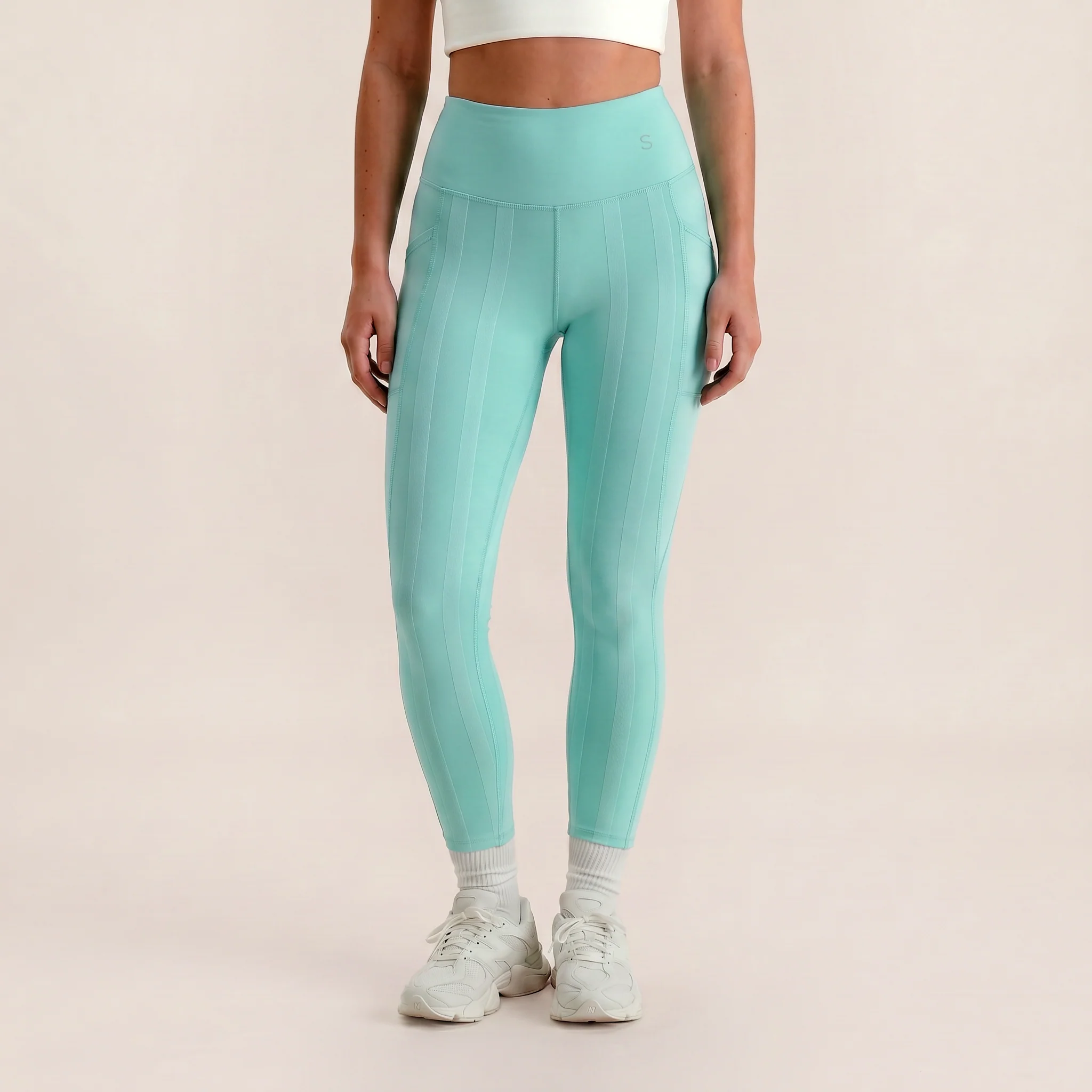 1 x Resistance Band Leggings - Spring Colors - Image 14