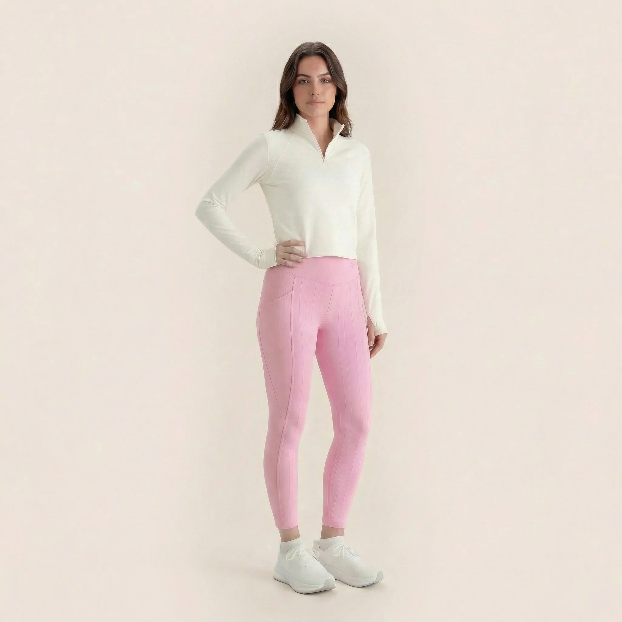 1 x Resistance Band Leggings - Spring Colors - Image 4