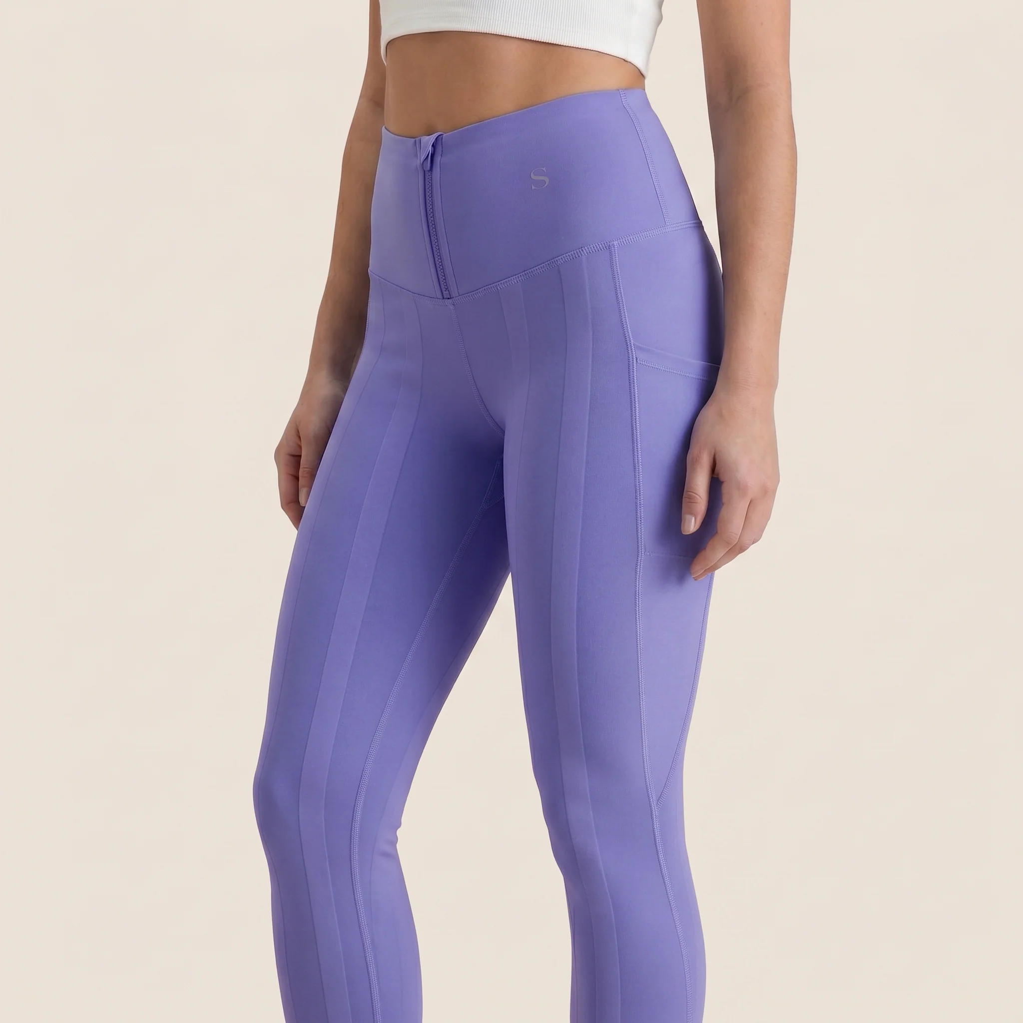 Corset Resistance Band Leggings - Spring Colors - Image 12