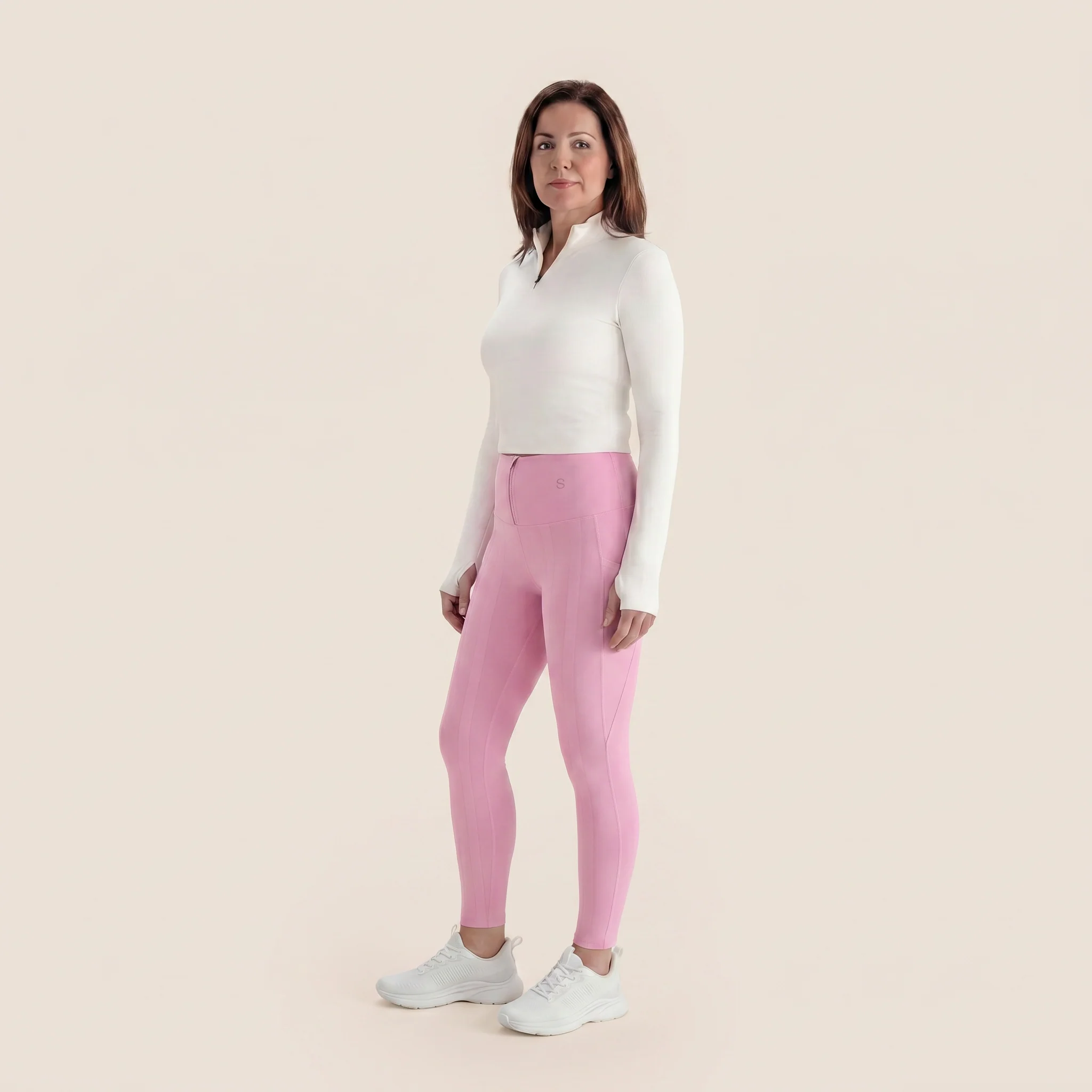 Corset Resistance Band Leggings - Spring Colors - Image 4