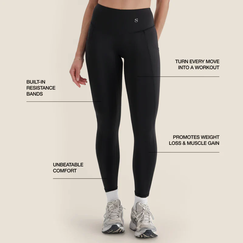 1 x Resistance Band Leggings - Image 3